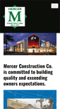 Mobile Screenshot of mercerconstruction.com